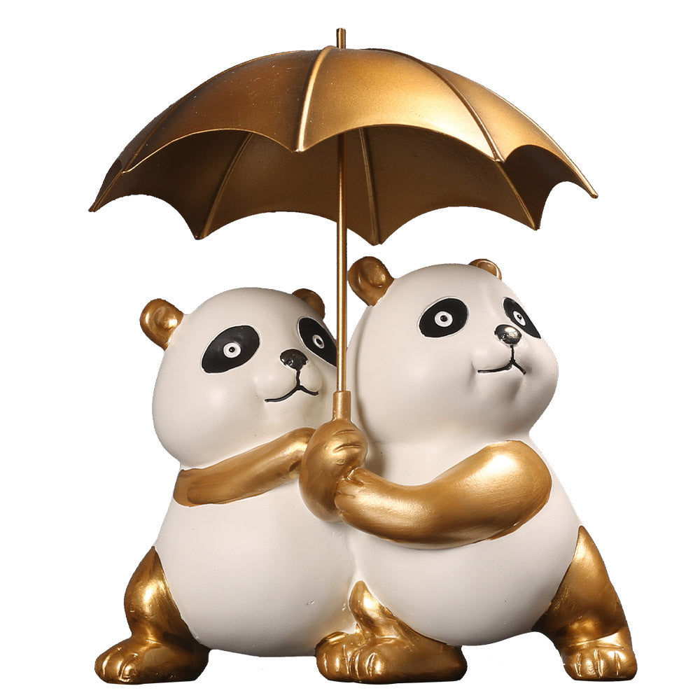 Decorative Panda Figurine Homeandso
