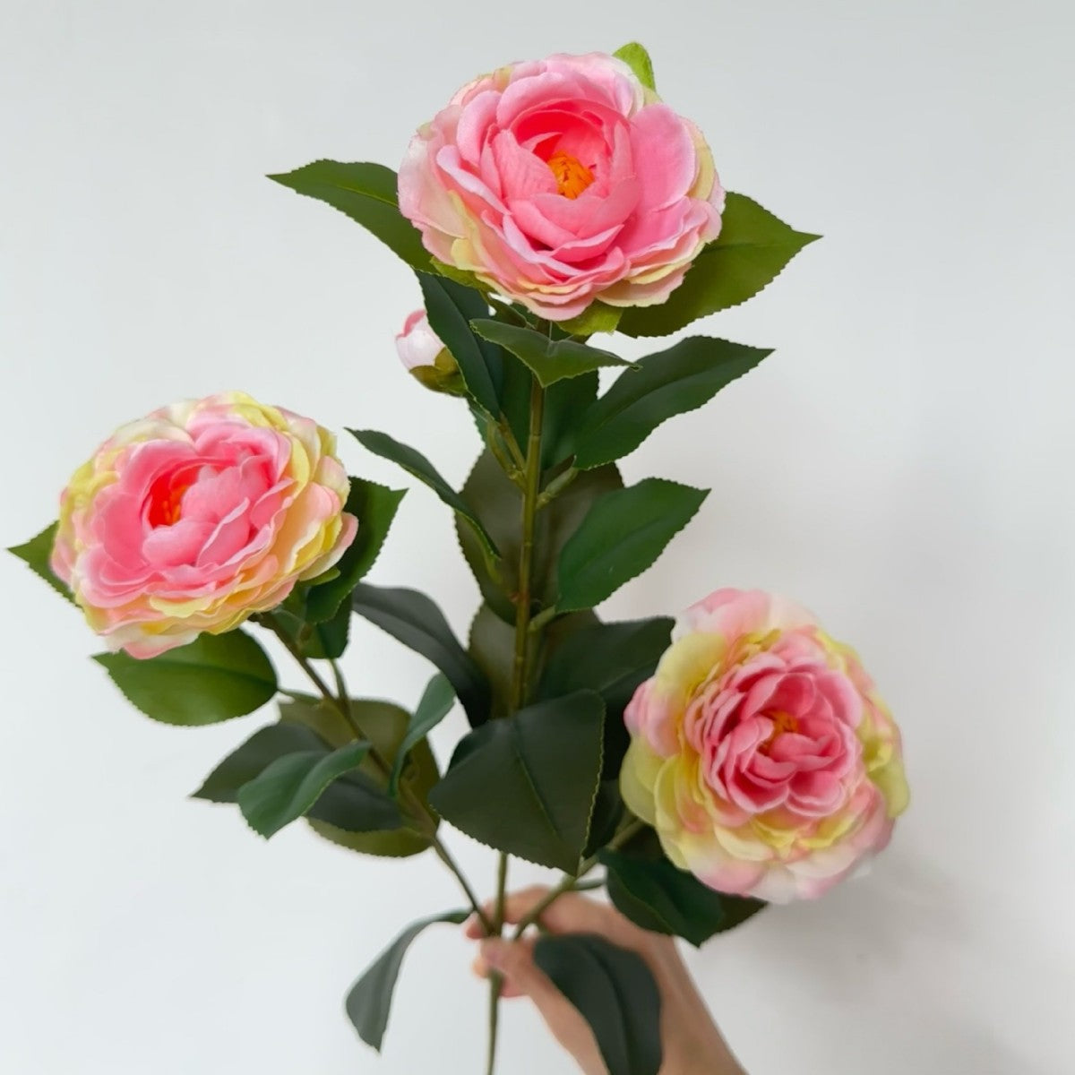 Lifelike Peony Floral Stem Arrangement