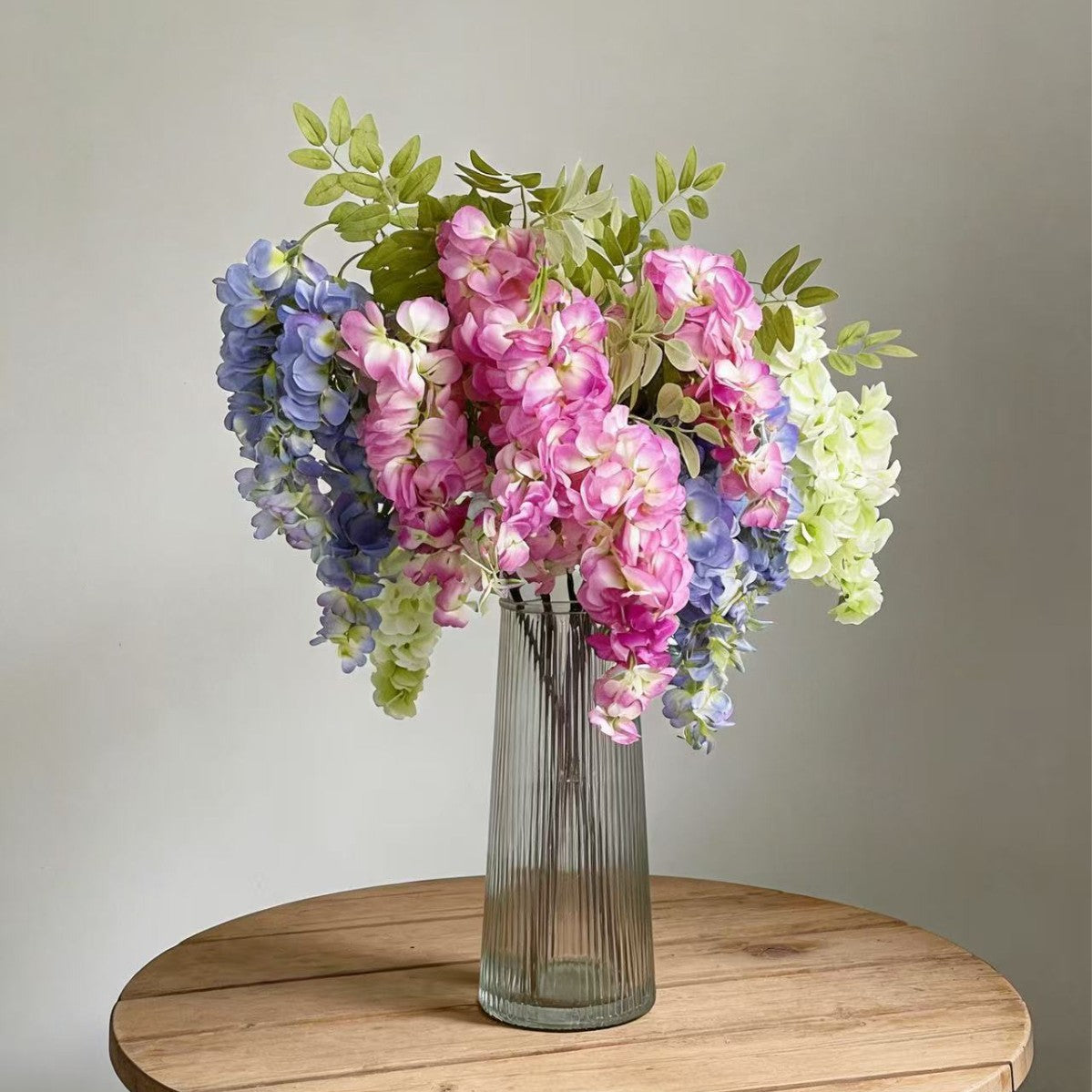 Lifelike Wisteria Flower Stem Arrangement