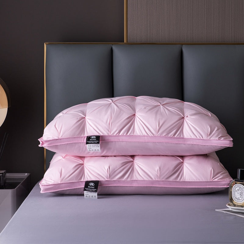Decorative Soft Quilted Sleep Pillow Set Homeandso