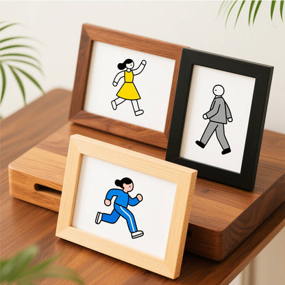 Whimsical Illustration Art Frame
