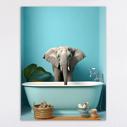 Humorous Animal-Themed Wall Art Print Homeandso