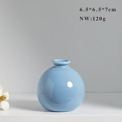 Minimalist Ceramic Decorative Vase Homeandso