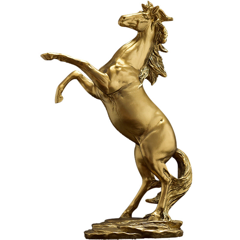 Elegant Horse Figurine Homeandso