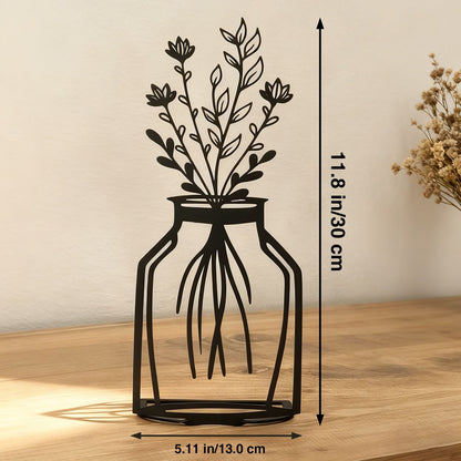 Home Décor Metal Floral Vase Holder Homeandso