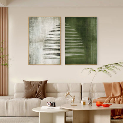 Abstract Geometric Canvas Wall Art Homeandso