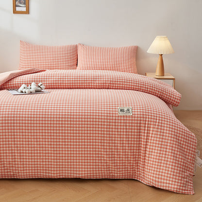 Luxurious Striped Duvet Cover Set