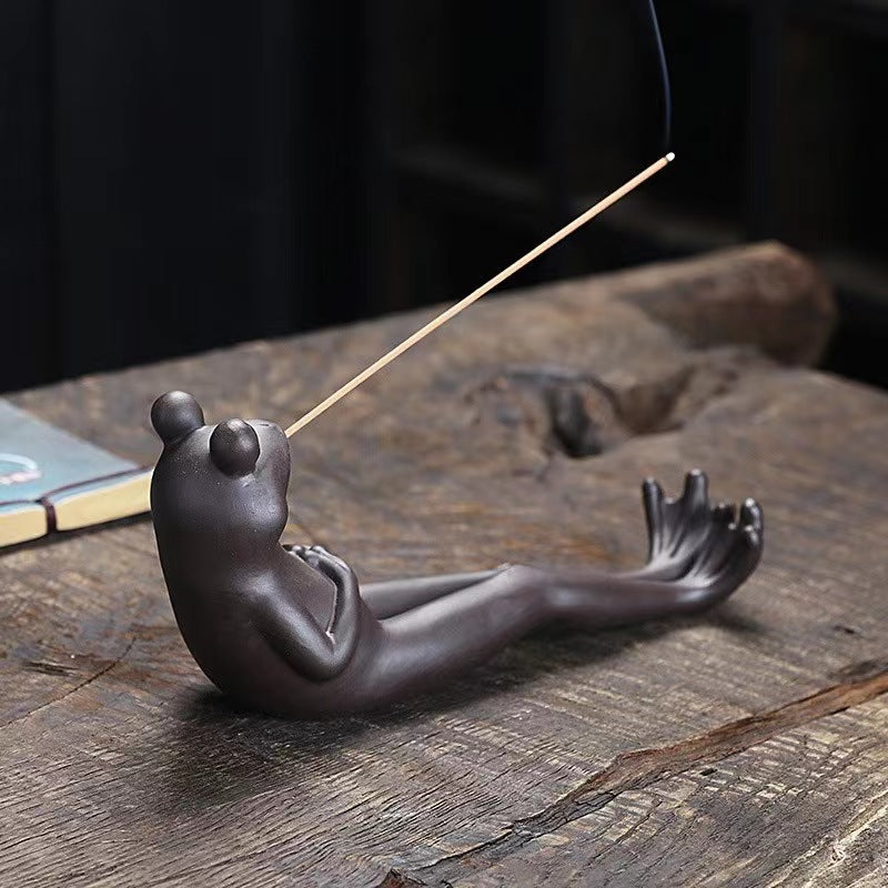 Decorative Frog Figurine Homeandso