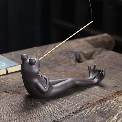 Decorative Frog Figurine Homeandso