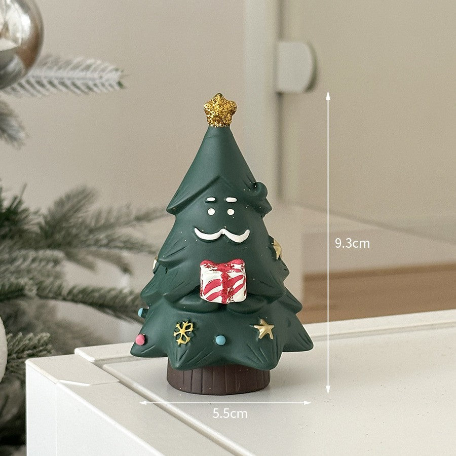 Decorative Miniature Christmas Tree Figurine