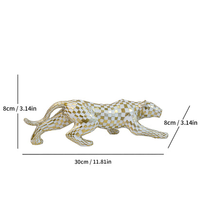 Mosaic Cat Figurine Homeandso