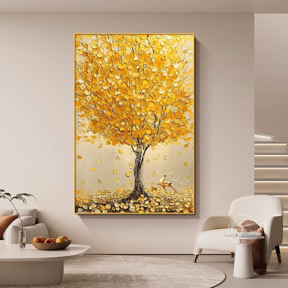 Modern Abstract Tree Canvas Artwork Homeandso