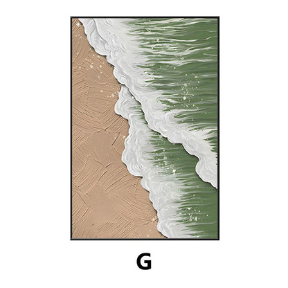 Coastal Beach Landscape Framed Wall Art Homeandso