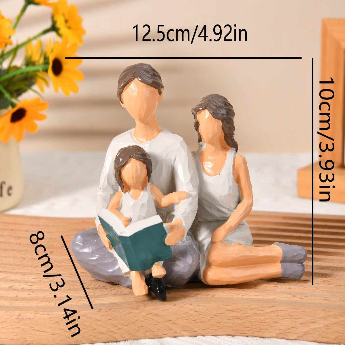Family Embrace Decorative Figurine Homeandso