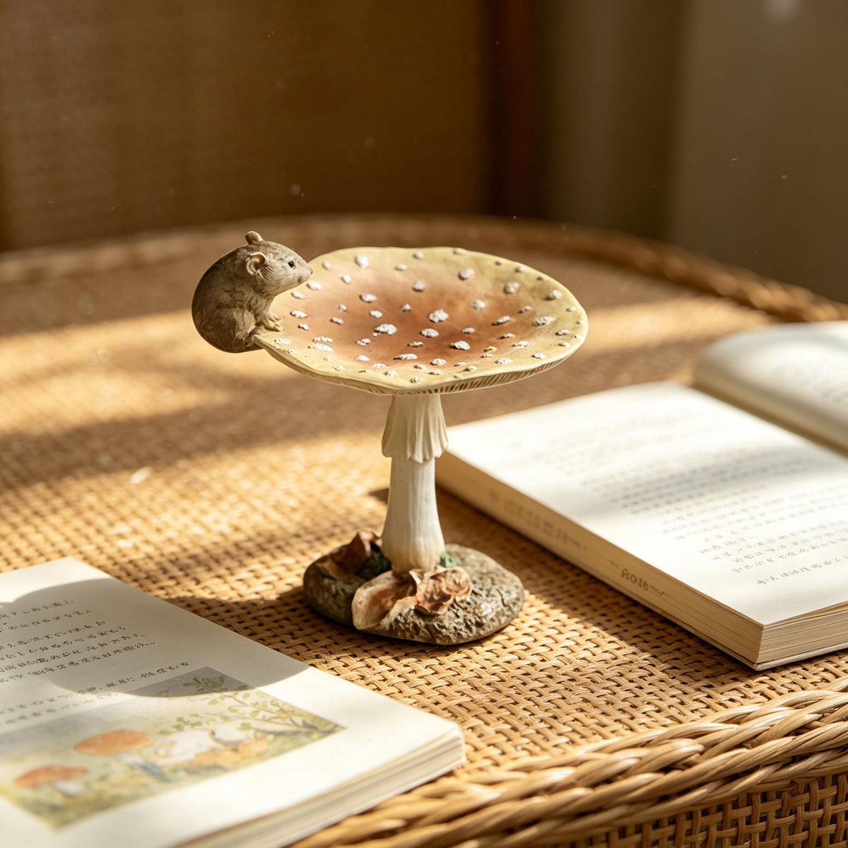 Decorative Mushroom Figurine Homeandso