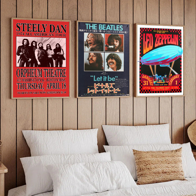 Vintage Concert Poster Homeandso