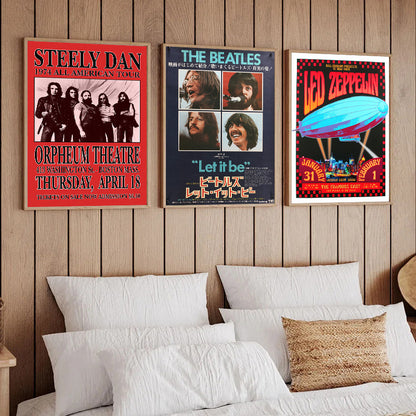 Vintage Concert Poster Homeandso