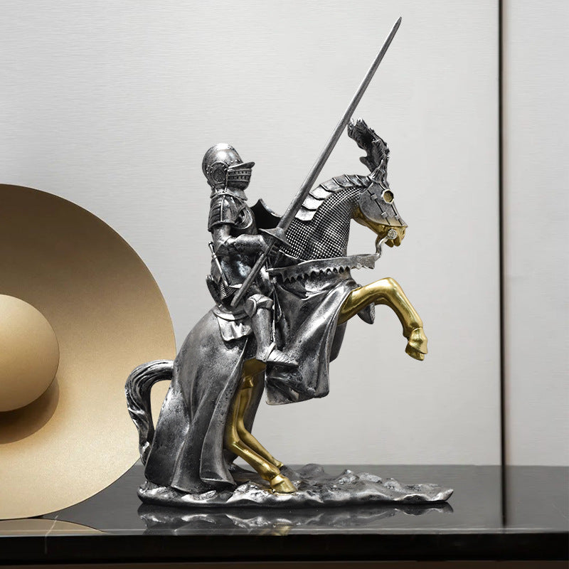 Decorative Knight Figurine Homeandso