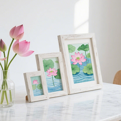 Elegant Floral Illustration Framed Art Print