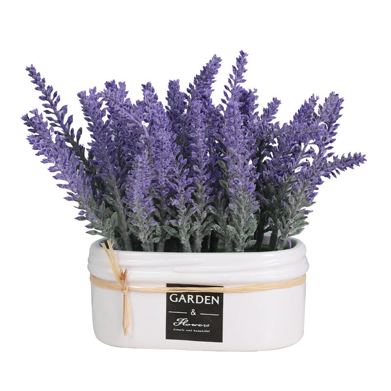 Lavender Floral Decoration Homeandso