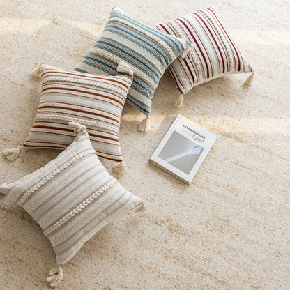 Woven Textured Decorative Pillow