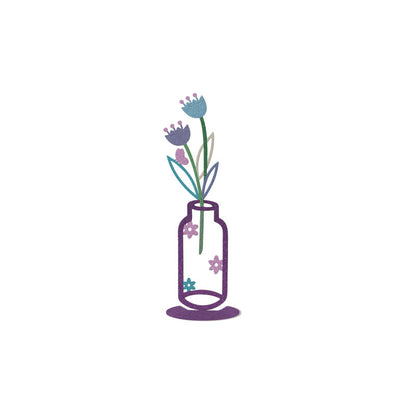 Stylish Floral Decorative Vase Homeandso