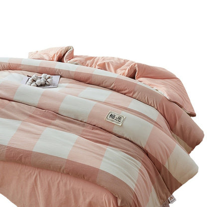 Luxurious Striped Duvet Cover Set