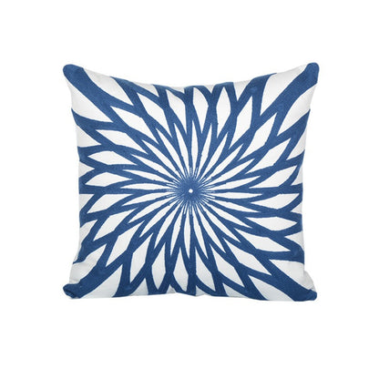 Geometric Patterned Throw Pillow