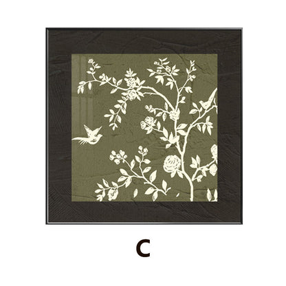 Floral Decorative Framed Wall Art Homeandso