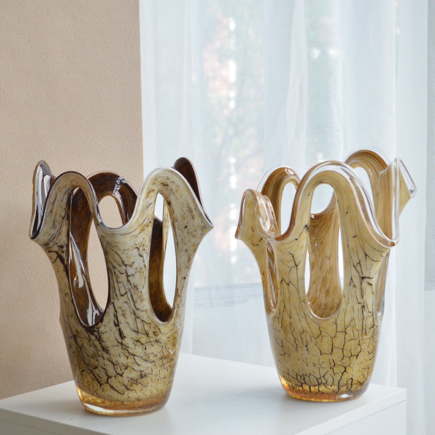 Artistic Decorative Glass Vase Homeandso