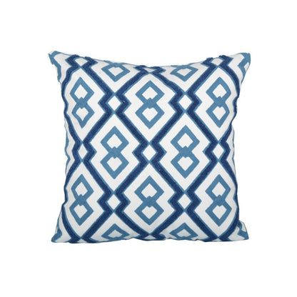 Geometric Patterned Throw Pillow