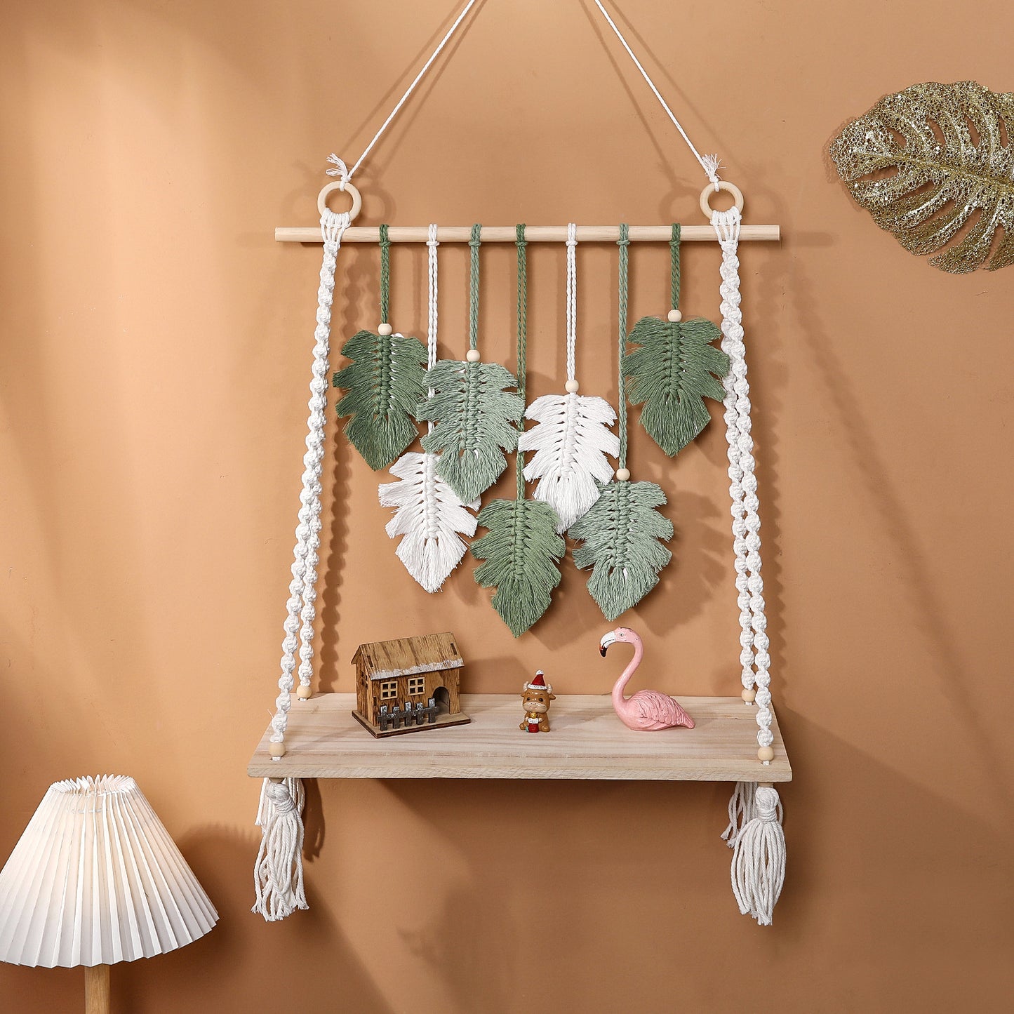 Bohemian Leaf Wall Art Decor Homeandso