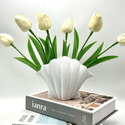 Decorative Shell Planter Homeandso