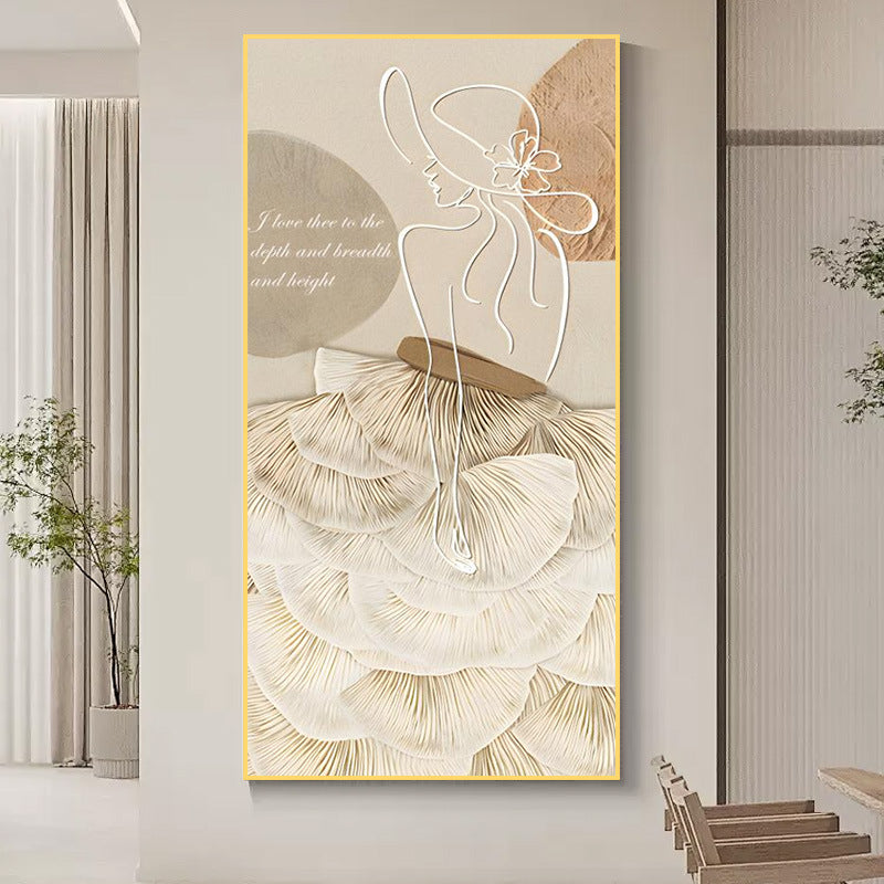 Elegant Fashion Art Print Homeandso