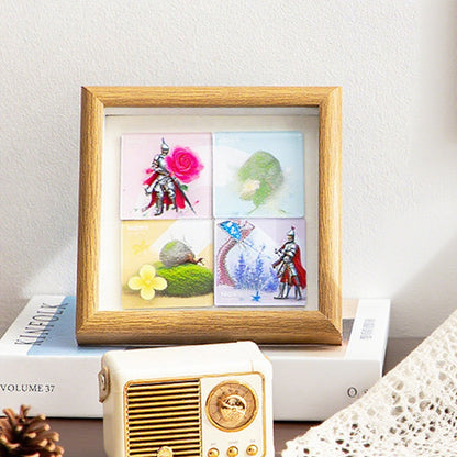 Artistic Collage Framed Artwork