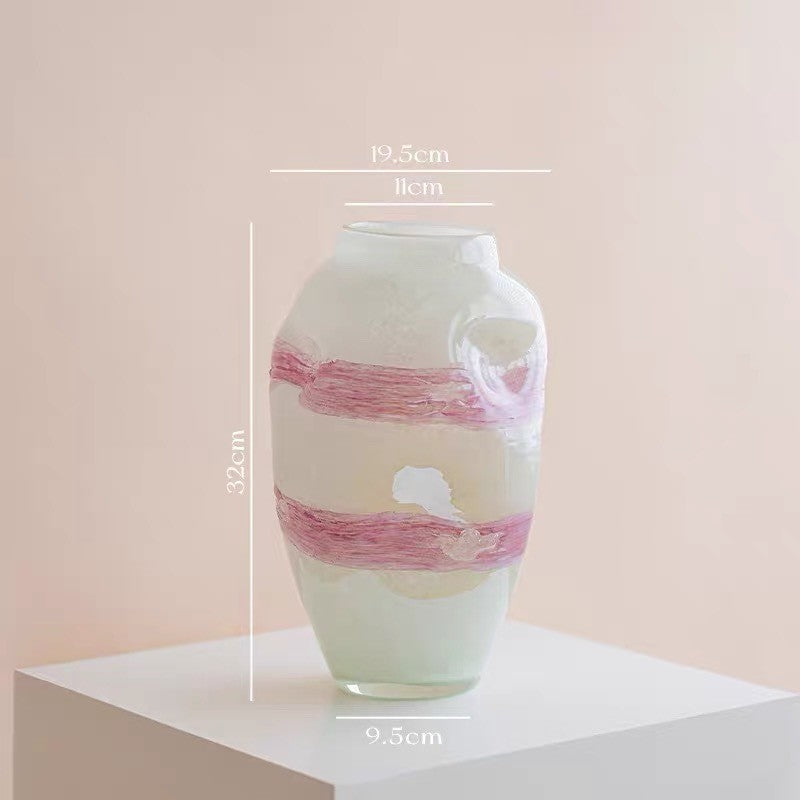 Homeandso Decorative Glass Vase