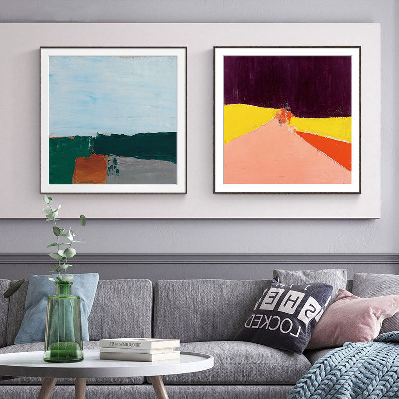 Artistic Coastal Landscape Wall Art Homeandso