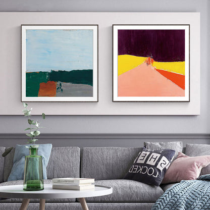 Artistic Coastal Landscape Wall Art Homeandso