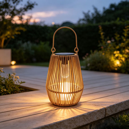 Solar-Powered Outdoor Lantern