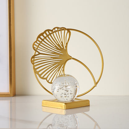 Decorative Ginkgo Leaf Sculpture Homeandso