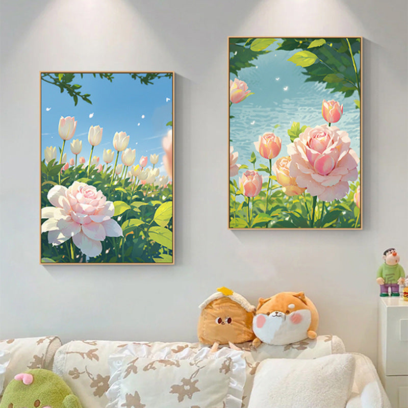 Floral Botanical Print Wall Art Homeandso