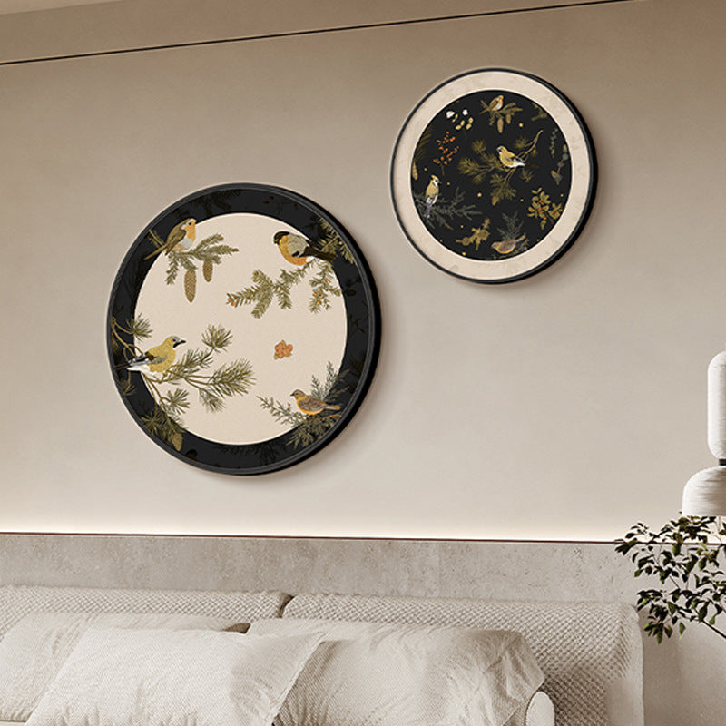 Decorative Bird-Themed Wall Plate Homeandso