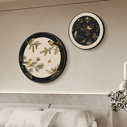 Decorative Bird-Themed Wall Plate Homeandso