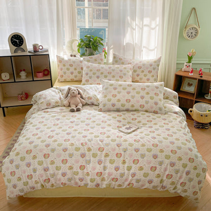 Playful Animal Print Comforter Set Homeandso