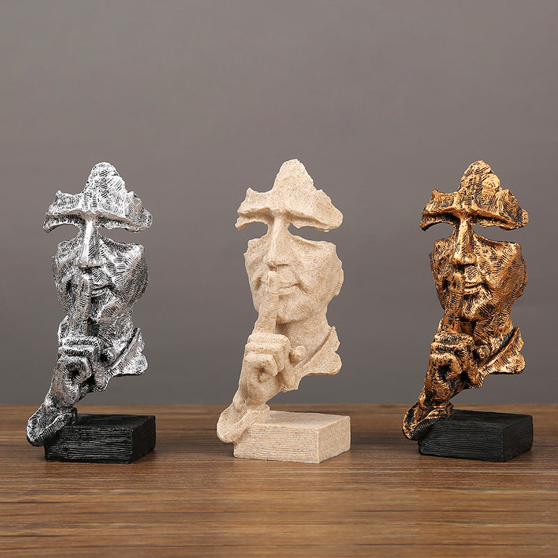 Artistic Abstract Face Sculpture Homeandso