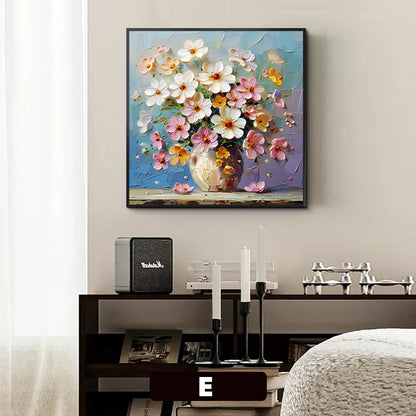 Floral 3D Textured Canvas Wall Art Homeandso
