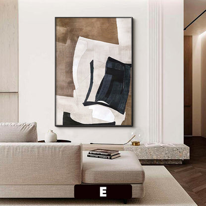 Abstract Textured Canvas Artwork Homeandso