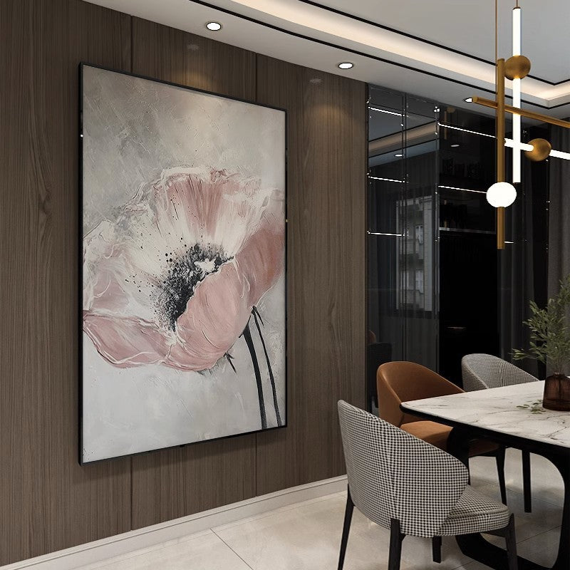 Elegant Floral Canvas Artwork Homeandso