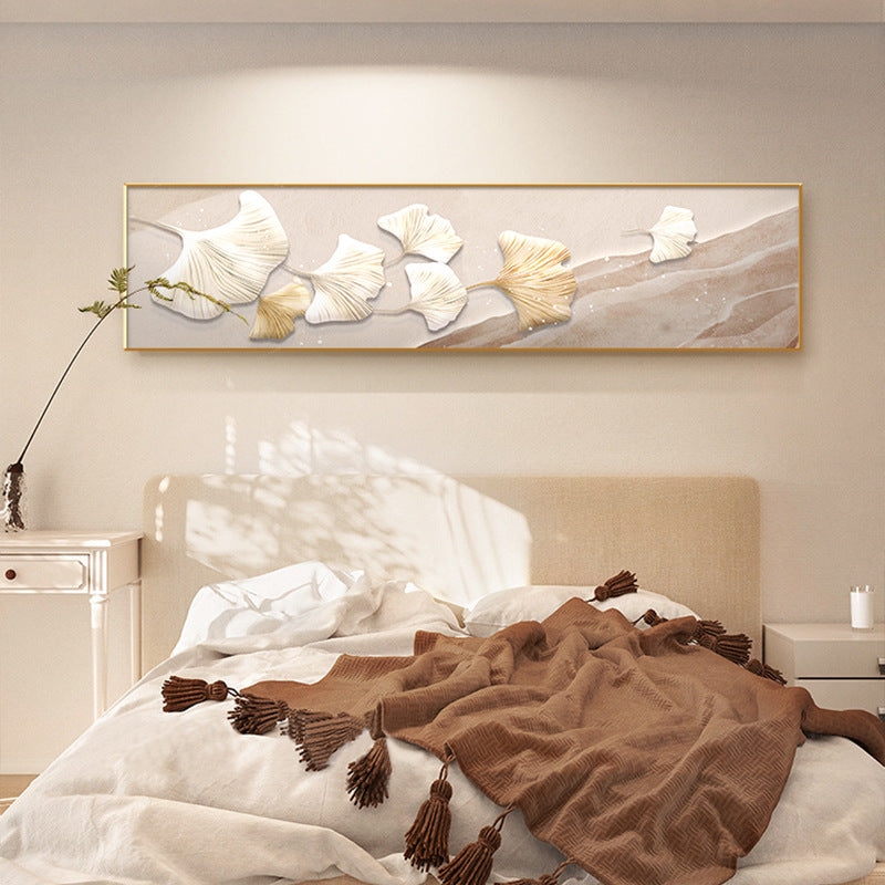 Coastal-Inspired 3D Ginkgo Leaf Wall Art Homeandso