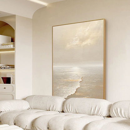 Serene Ocean Landscape Canvas Wall Art Homeandso